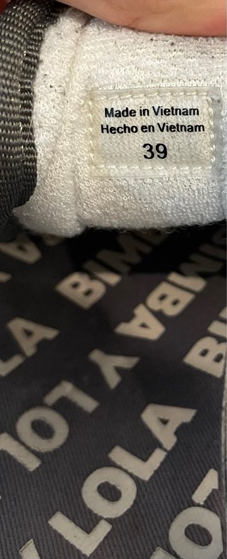 Zapatillas Bimba y Lola grises T.39
