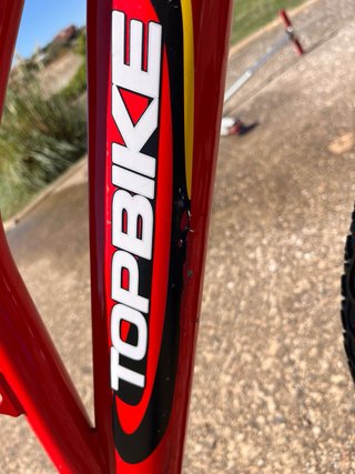 Bicicleta de Montaña TOPBIKE Roja