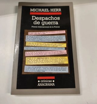 Libro Despachos de guerra