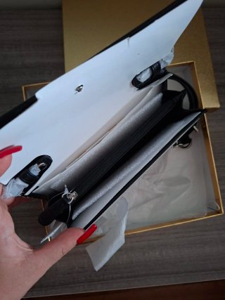 Borsetta Michael Kors nera con stelle