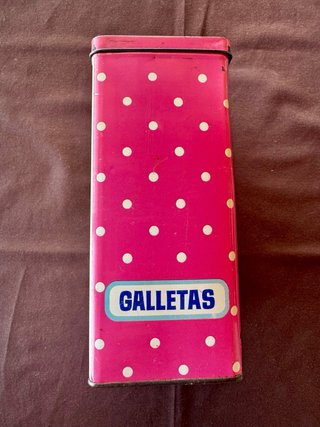 Antigua lata metálica Cola-Cao