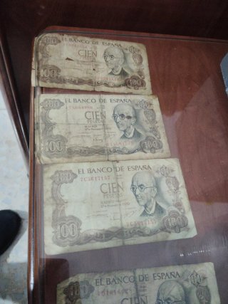 6 Billetes 100 Pesetas 1970 El Banco de España