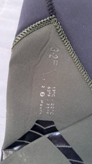 Traje surf Olaian 3/2 Decathlon