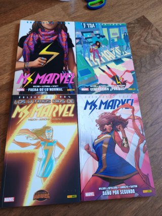 Ms Marvel Wilson 4 tomos