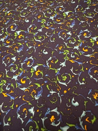 Foulard in pura seta italiana vintage.