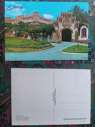 Postal Comillas Universidad Pontificia