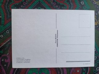 Postal Comillas Universidad Pontificia