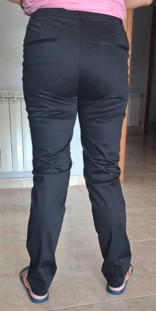 Pantalón negro Massimo Dutti