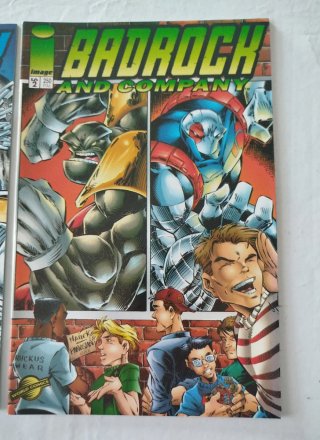 Comic Badrock and company número 1 y 2