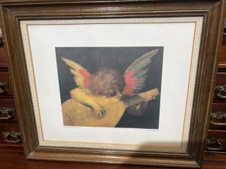 Cuadro de Ángel con Laúd