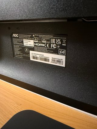 Monitor Curvo AOC 34 4K 1Ms 100HZ