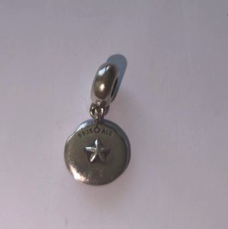 Pandora Charm Gallo Francés Plata