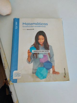 Matemáticas, enseñanzas académicas, 3 ESO serie...