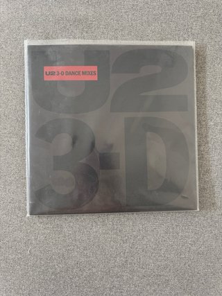 Vinilo U2 3-D Dance Mixes