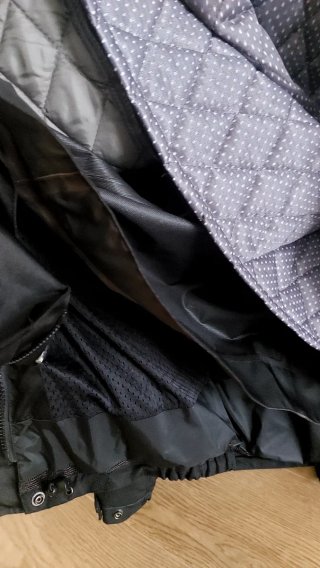 Conjunto Ropa Moto Richa Negra, talla L