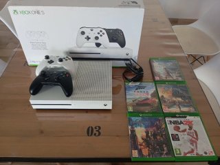 Xbox One S Bianca 1TB + Giochi
