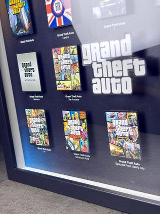 Cuadro 21x30cm Colección Grand Theft Auto GTA