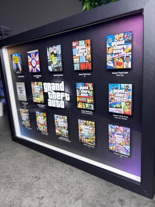 Cuadro 21x30cm Colección Grand Theft Auto GTA