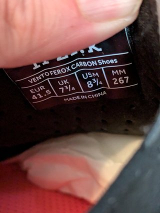 NUEVAS Zapatillas FIZIK VENTO FEROX MTB talla 41.5