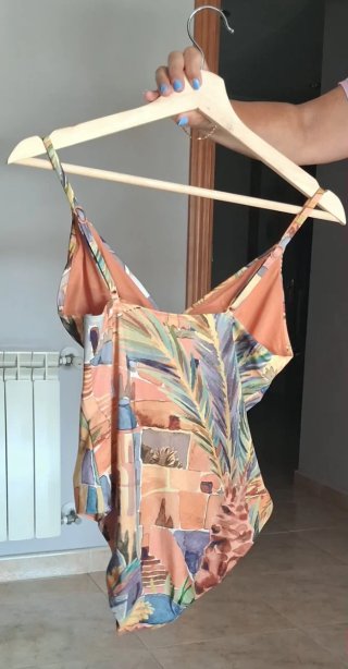 Bañador Woman Secret estampado tropical