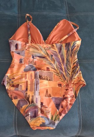 Bañador Woman Secret estampado tropical