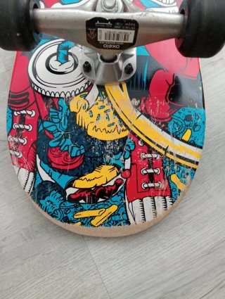 Skate Oxelo con diseño de mono
