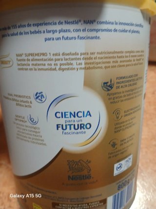 Lote Leche NAN y NATIV + Pañales