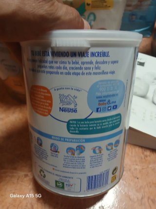 Lote Leche NAN y NATIV + Pañales