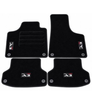 Alfombras Alfombrillas Audi A3 (2003-2012)