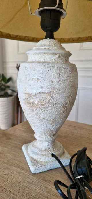 Lámpara Gaia restaurada y decorada a mano