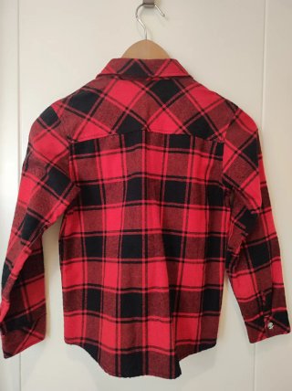Camisa niño cuadros franela 10A