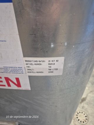Depósito gasoil Scuhtz Multitank 700L