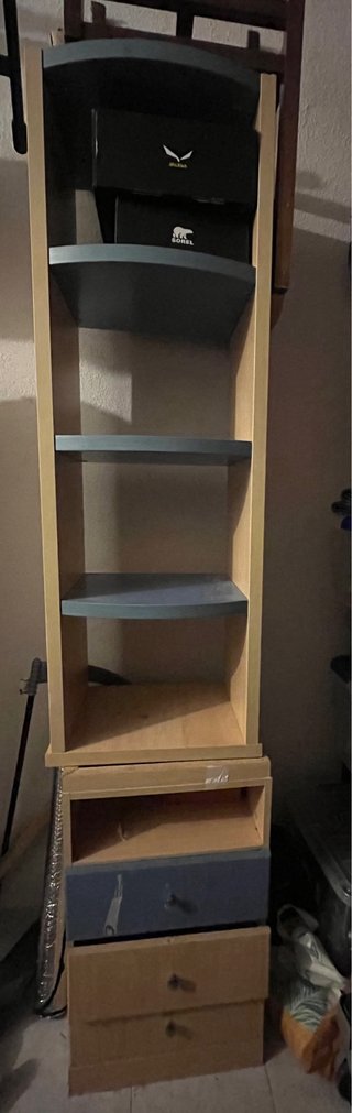 Cama nido con cajones y colchón