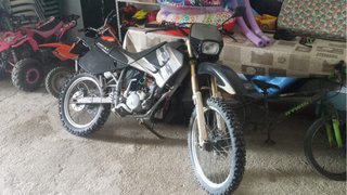 Rieju RR Enduro Moto Negra/Plata
