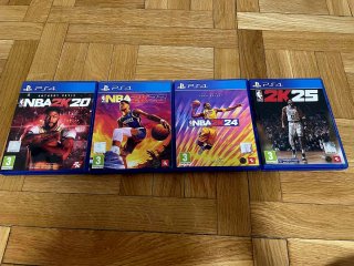 Lote 4 Videojuegos NBA 2K PS4 y PS5