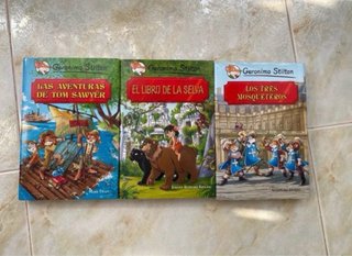 Libros Geronimo Stilton (Clásicos + Superhéroes)