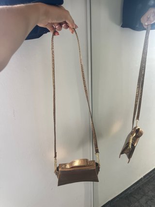 Bolso Primark Cocodrilo Dorado