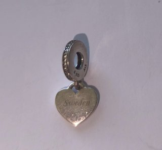 Pandora Charm Corazón Suecia Plata 925