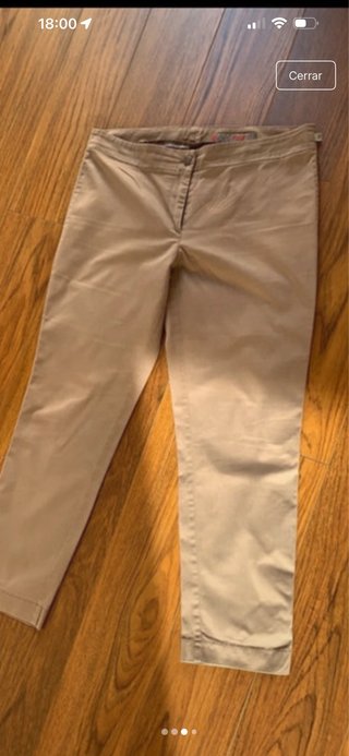 Pantalón tobillero Jocavi Marrón de  mujer