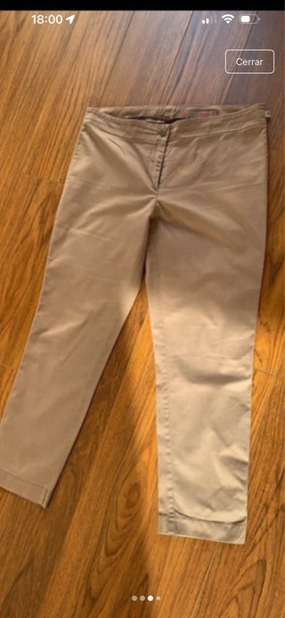 Pantalón tobillero Jocavi Marrón de  mujer