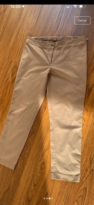 Pantalón tobillero Jocavi Marrón de  mujer