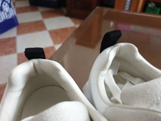 Hermès Bouncing Sneakers Piel Ante Beige Blanco