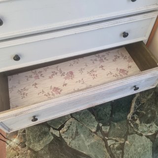 Cómoda vintage madera