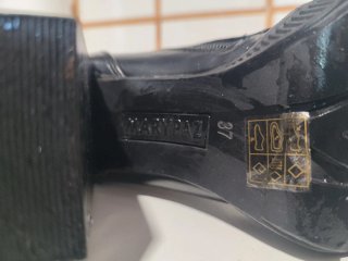 Botas Mari Paz negras con cordones