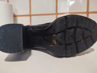 Botas Mari Paz negras con cordones