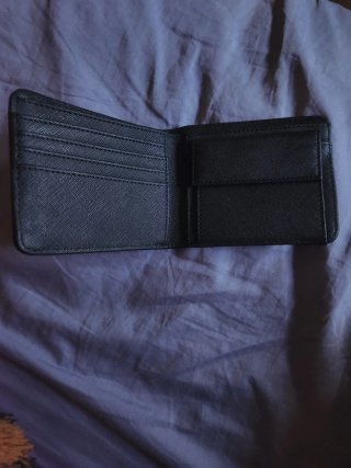 Cartera Icono Couture Negra Cuero