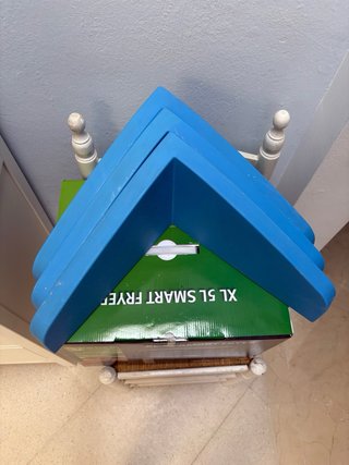 Estantería Ikea Mamut Azul Plástico