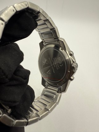 Reloj Armani Exchange Plata y Blanco