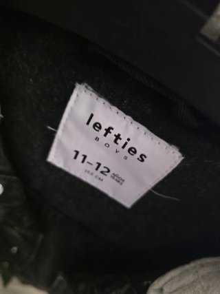 Chaqueta vaquera Lefties capucha T 11-12