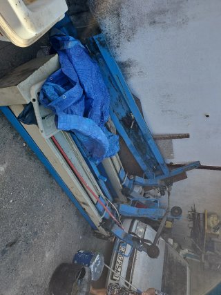 Elevador de coche Azul